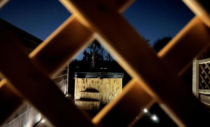 Decking at night